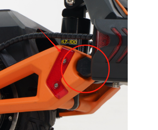 Copri-dado per sospensione Kukirin G3 Pro