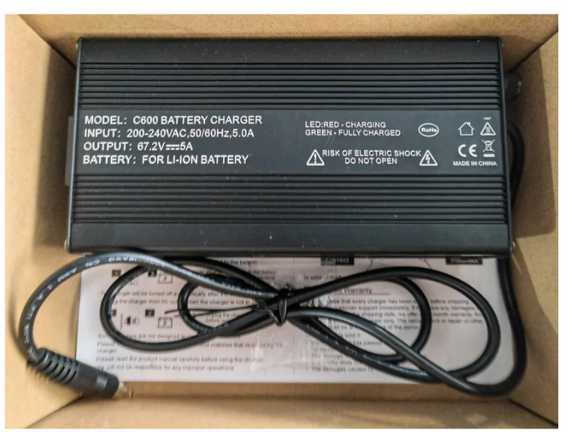 KuKirin (Kugoo Kirin) G4 Max Charger