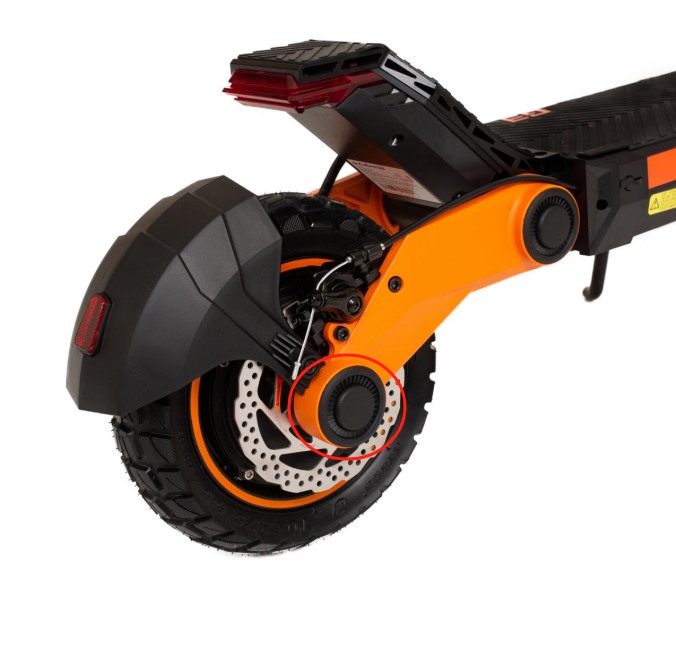 KuKirin (Kugoo Kirin) G3 Stoßdämpferarm Kunststoffgehäuse