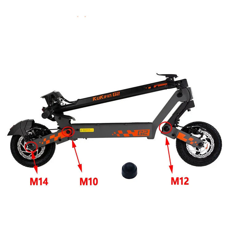 Kukirin G2 M14 plastic cover (for left and right motor) (1 pc)