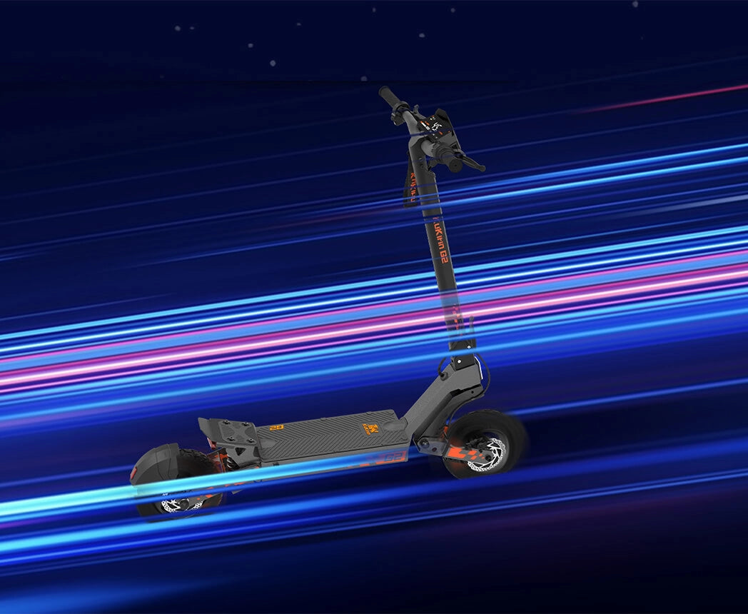 KuKirin G2 electric scooter reaching 45km/h speed