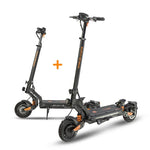 Double pack value deal of two KuKirin G2 Master dual-motor electric scooters.
