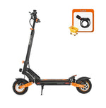KuKirin G2 Master all-terrain electric scooter including a secure anti-theft cable lock.