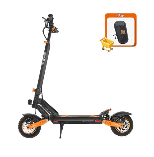 KuKirin G2 Master electric scooter configured with a waterproof front storage bag