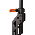 Quick-release adjustable stem height clamping lever on KuKirin G2 Max.