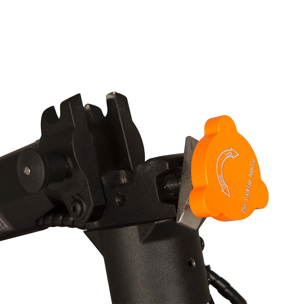 Heavy-duty folding safety latch joint mechanism on KuKirin G2 Max
