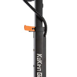Official KuKirin G2 Max branding on the vertical steering column.