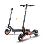 Promotional twin pack bundle offer containing two KuKirin G2 Max scooters.