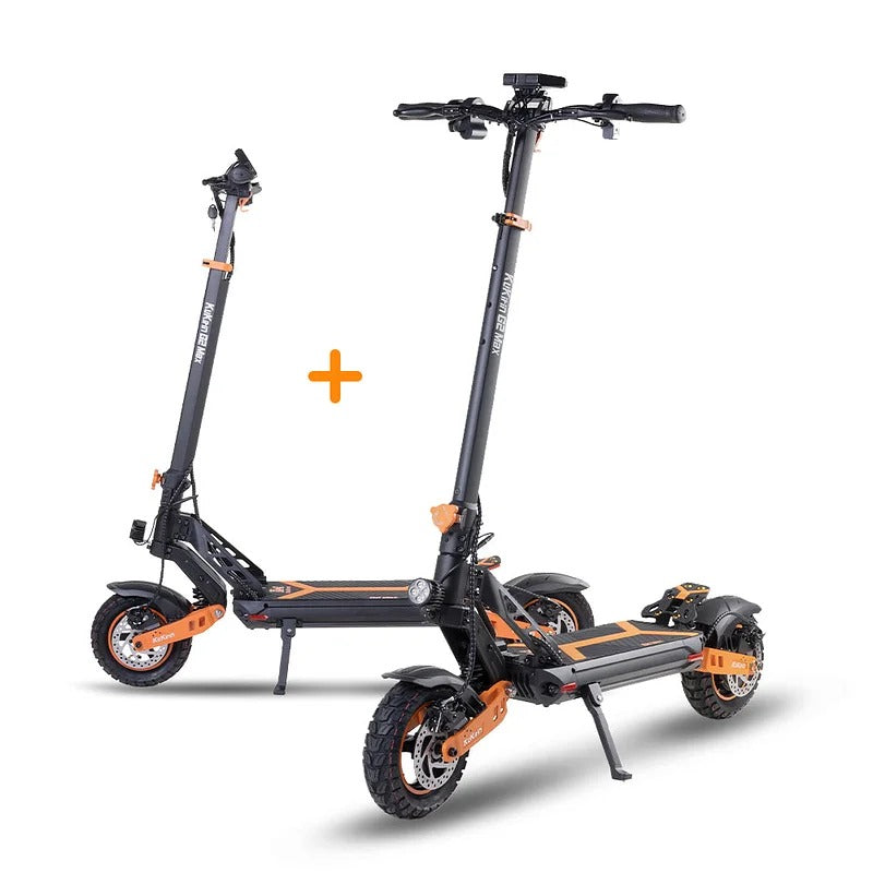 Promotional twin pack bundle offer containing two KuKirin G2 Max scooters.