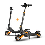 Double pack value bundle of two high-efficiency KuKirin G2 Pro electric scooters.