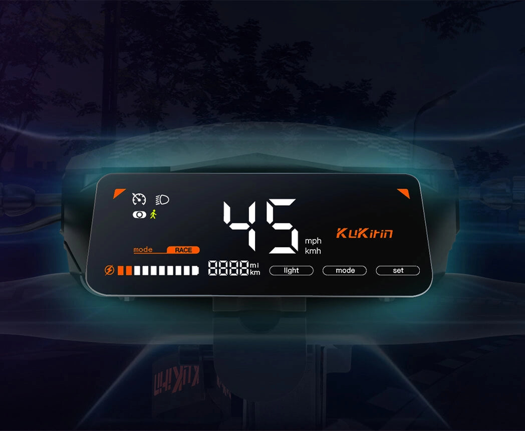 KuKirin G2 smart touch screen display dashboard