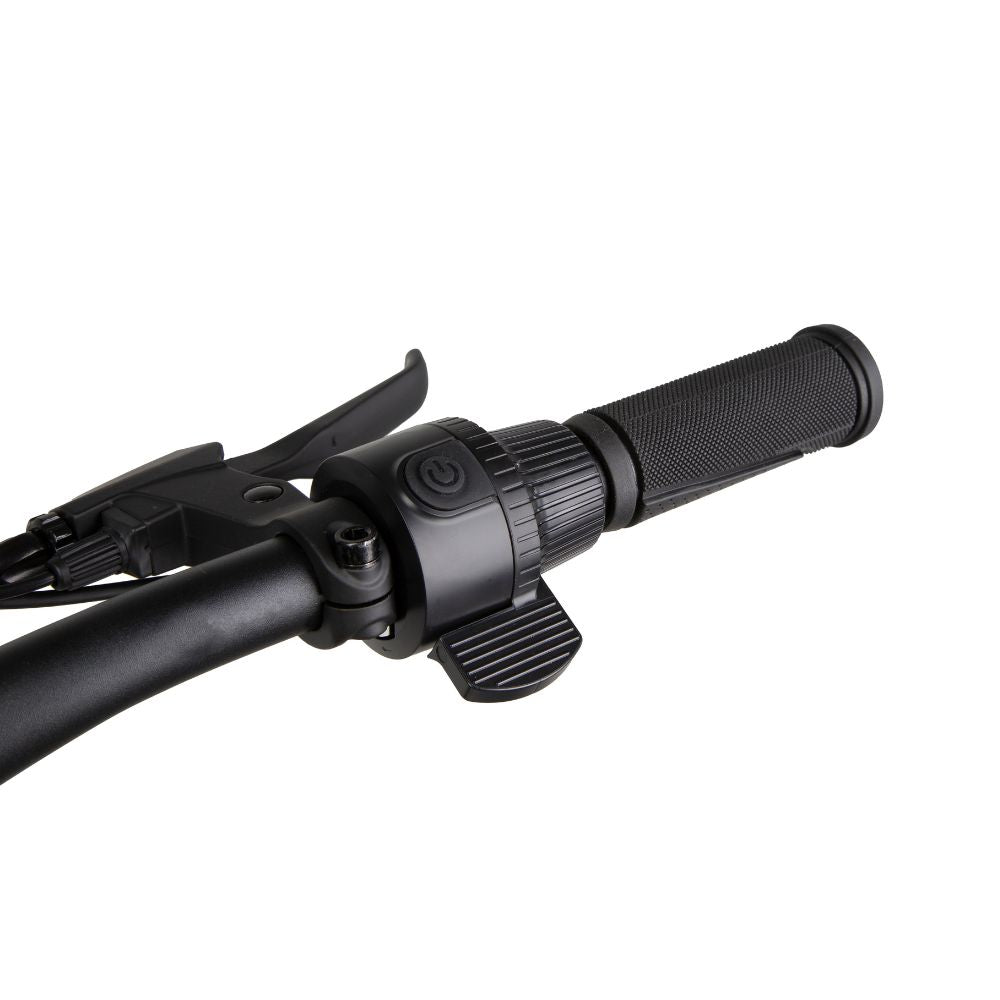 Ergonomic handlebar and throttle of the KuKirin G2