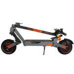 Disposition compacte et épurée du cadre KuKirin G2 Ultra en position pliée et portable.