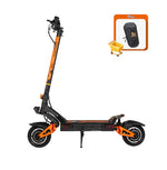 KuKirin G3 Pro commuter setup equipped with a rigid waterproof front handlebar storage bag