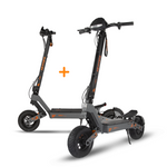 Two KuKirin G4 electric scooters in a double pack bundle