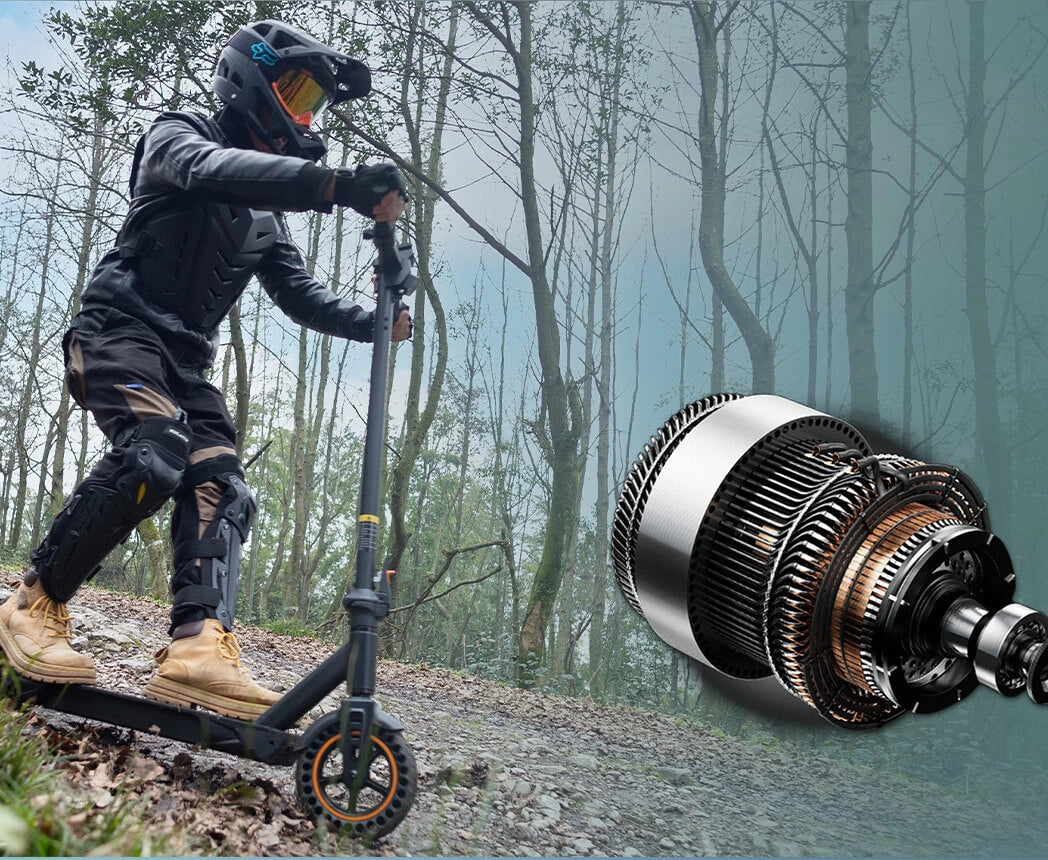 Tackle city streets with a reliable 350W motor delivering smooth, consistent acceleration.