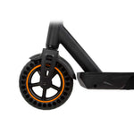 Never worry about flats with high-traction honeycomb solid tires.