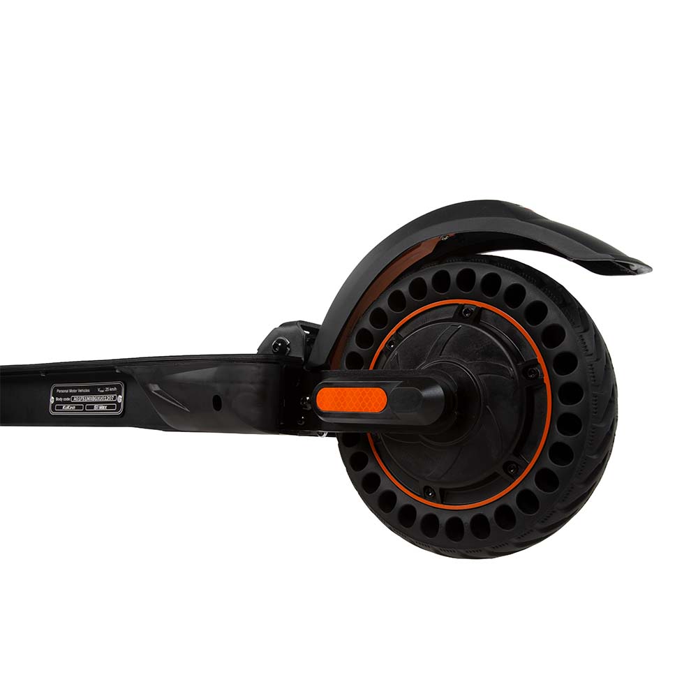 Feel the instant acceleration of the high-torque hub motor.