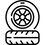 KuKirin electric scooter tire specification icon